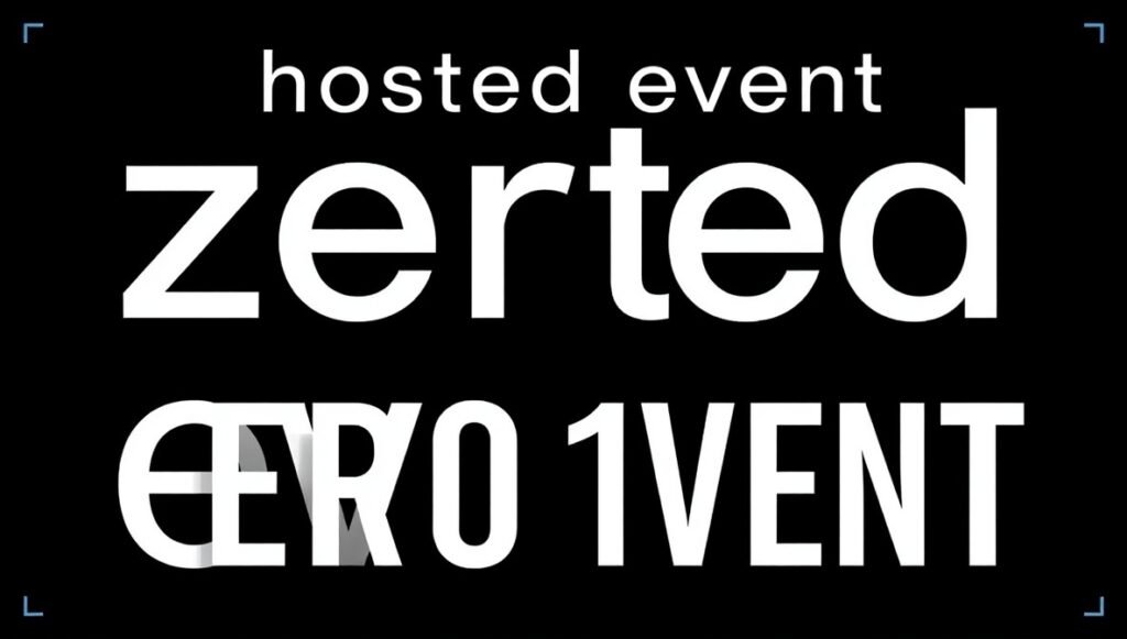 hosted event zero1vent