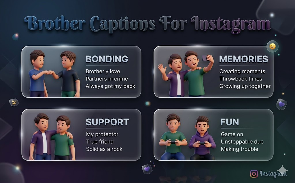 Brother Captions For Instagram